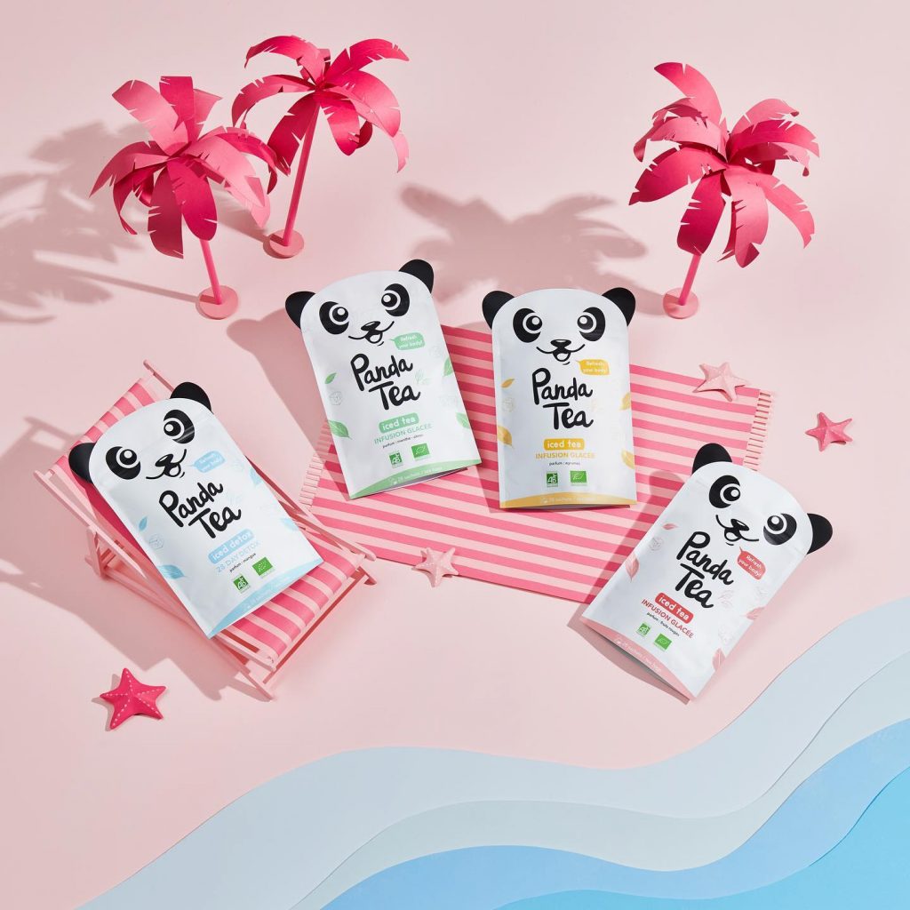 Panda Tea - Summer Detox Tea :: Behance