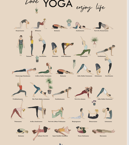 poster de yoga