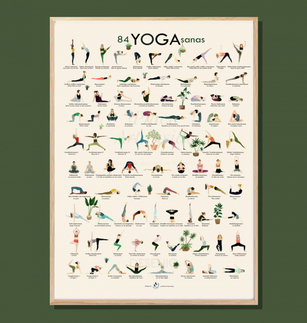 poster de yoga